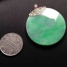 Natural Jade Pendant Jadeite Gold Pendant