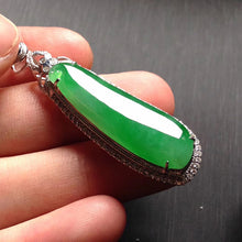 Natural Jade Pendant Jadeite Gold Pendant