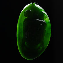 Natural Jade Pendant Nephrite Guanyin Pendant