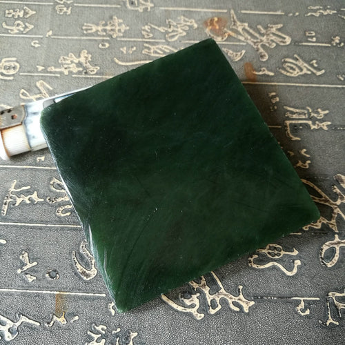 Natural jade rough Chinese Kunlun nephrite jade raw