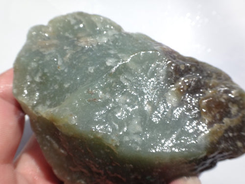 Natural jade rough nephrite raw stone Chinese Kunlun jade