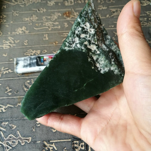 Natural jade rough Chinese Kunlun nephrite jade raw