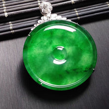 Natural Jade Pendant Jadeite Gold Pendant
