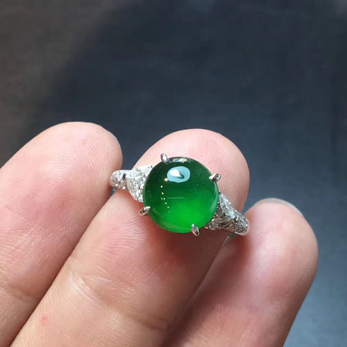 Natural Jade Ring Jadeite Ring