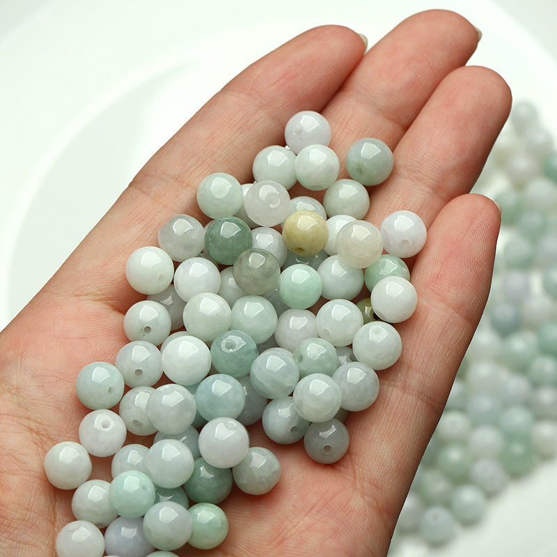 Diameter 3.5mm-4mm Natural Jade Beads Jadeite Mixed Colors Bead WBD16 –  Jade Nature