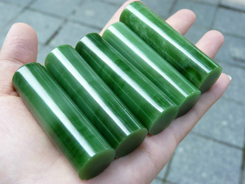 Natural jade rough nephrite raw stone Russia Siberian jade