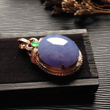 Natural Jade Pendant Jadeite Gold Pendant