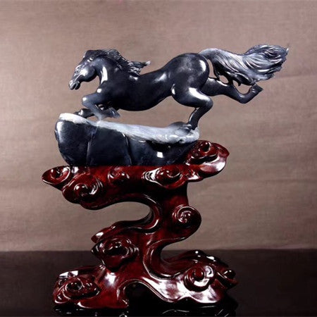 Natural jade carving Chinese Hetian nephrite collectibles