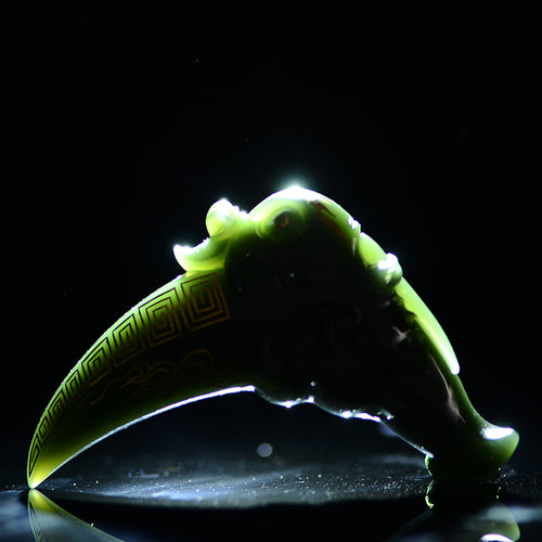 Natural jade carving nephrite collectibles Chinese Kunlun jade