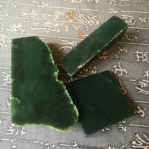 Natural jade rough Chinese Kunlun nephrite jade raw
