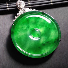 Natural Jade Pendant Jadeite Gold Pendant