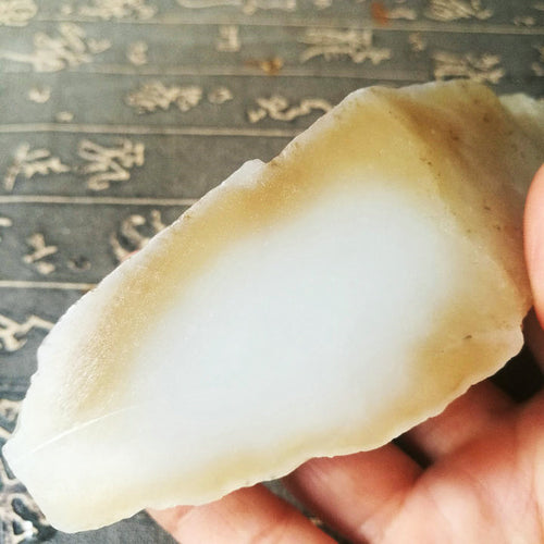 Natural jade rough Russia Siberian nephrite jade raw
