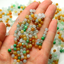 Natural jade jadeite beads mixed colors wholesale