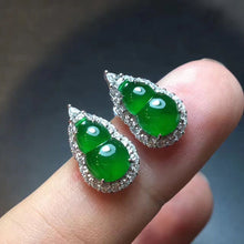 Natural Jade Earrings Jadeite Earrings