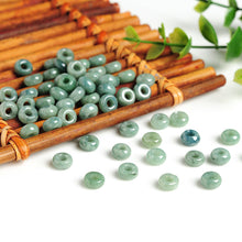 Natural jade jadeite beads blue green grey wholesale