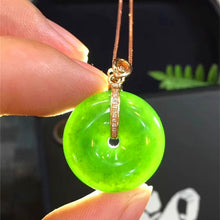 Natural Jade Pendant Nephrite Gold Pendant