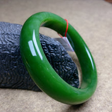 Natural Jade Bangle Nephrite Bangle Internal Diameter 63.5mm TBE033