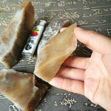 Natural Kunlun Jade Rough Nephrite Raw 4 Pieces