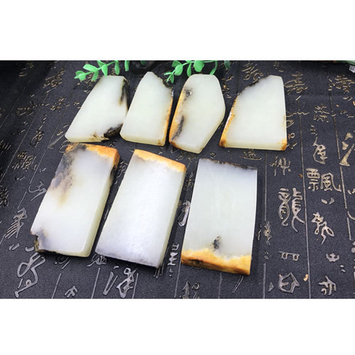 Natural Hetian Jade Rough Nephrite Raw