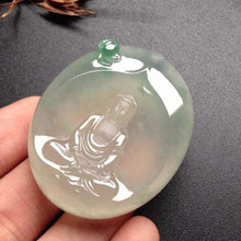 Natural Jade Pendant Jadeite Buddha Pendant PT237