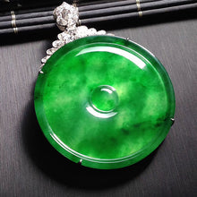 Natural Jade Pendant Jadeite Gold Pendant