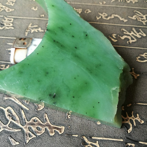Natural jade rough Chinese Kunlun nephrite jade raw