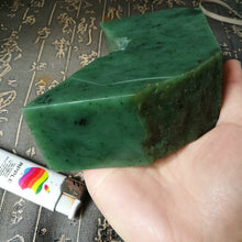 Natural jade rough Russia Siberian nephrite jade raw