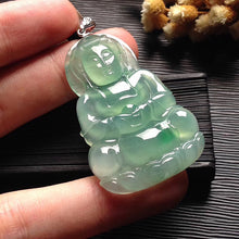 Natural Jade Pendant Jadeite Guan Yin Pendant