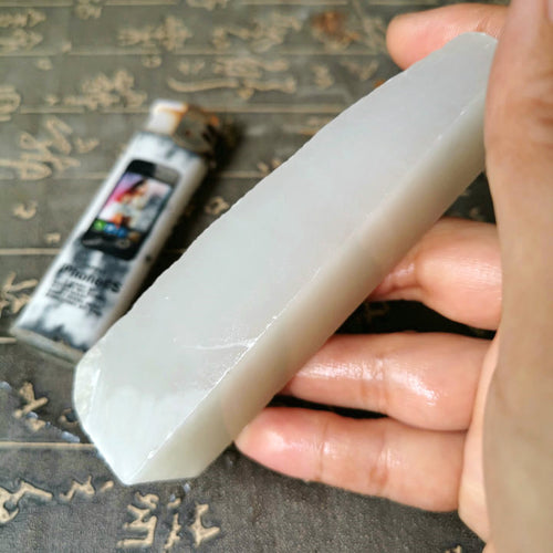 Natural jade rough Chinese Kunlun nephrite jade raw