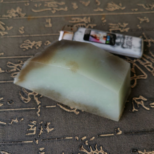 Natural jade rough Chinese Kunlun nephrite jade raw