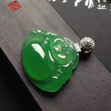 Natural Jade Pendant Jadeite Buddha Pendant