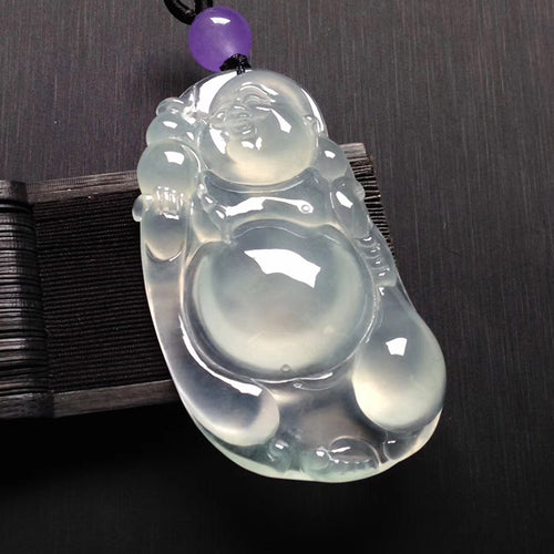 Natural Jade Pendant Jadeite Buddha Pendant