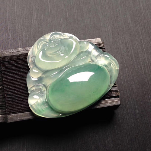 Natural Jade Pendant Jadeite Buddha Pendant