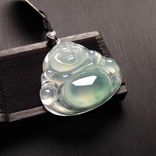 Natural Jade Pendant Jadeite Buddha Pendant