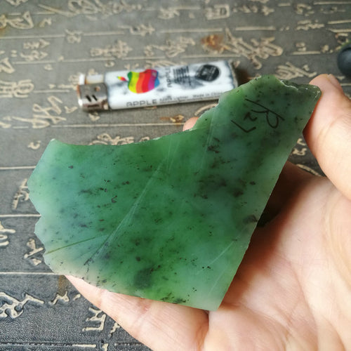 Natural jade rough Chinese Kunlun nephrite jade raw