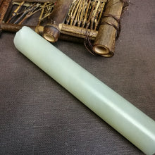 Natural Kunlun Jade Rough Nephrite Raw (240g, 15x2.6cm)