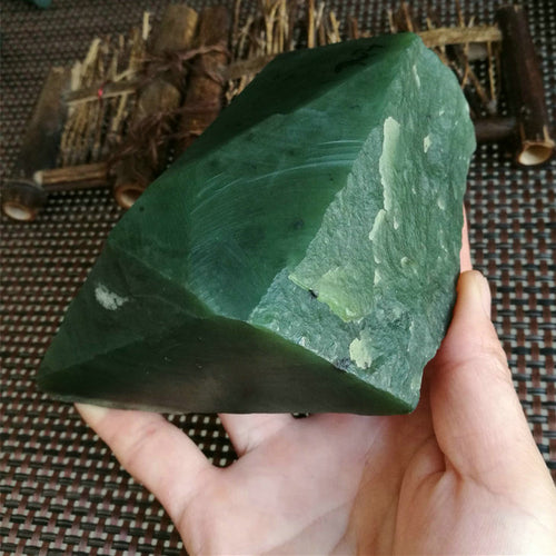 Natural Kunlun Jade Rough Nephrite Raw