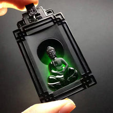 Natural Jade Pendant Jadeite Buddha Pendant