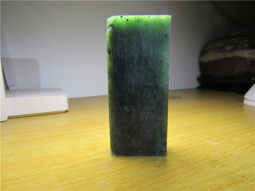 Natural jade rough nephrite raw stone Russia Siberian jade
