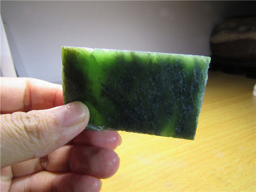 Natural jade rough nephrite raw stone Russia Siberian jade