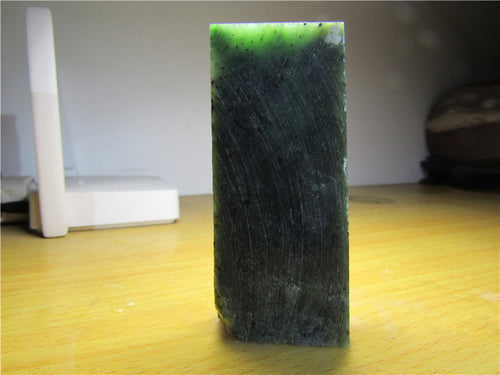 Natural jade rough nephrite raw stone Russia Siberian jade