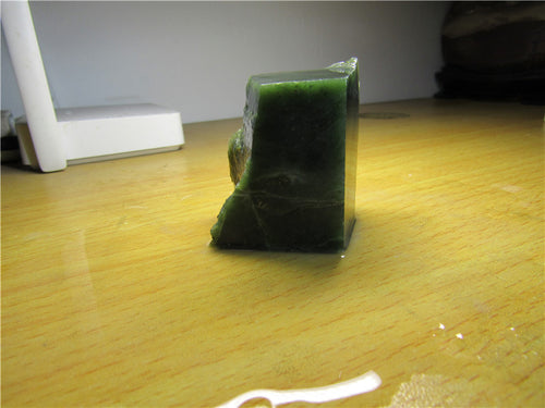 Natural jade rough nephrite raw stone Russia Siberian jade