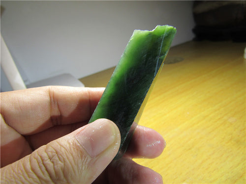 Natural jade rough nephrite raw stone Russia Siberian jade